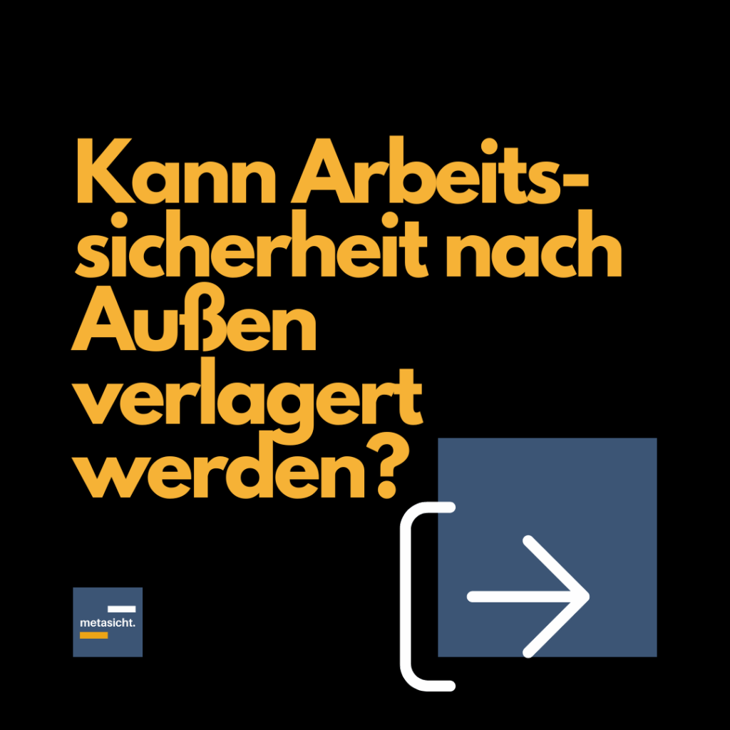 Arbeitssicherheit delegieren